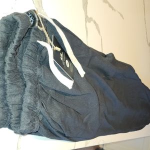 Jishinman Black Streetwear Joggers